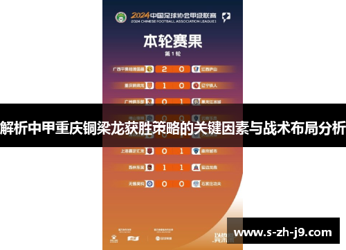 解析中甲重庆铜梁龙获胜策略的关键因素与战术布局分析
