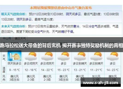 跑马拉松送大带鱼的背后玄机 揭开赛事独特奖励机制的真相 跑马拉松送大带鱼的背后玄机 揭开赛事独特奖励机制的真相